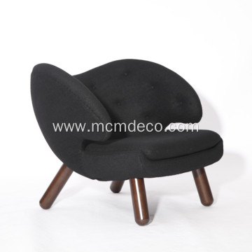 Finn Juhl Leather Pelican Chair